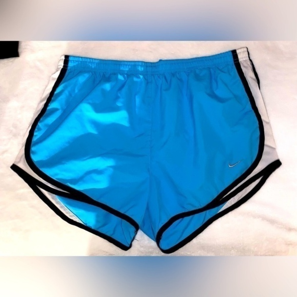 Nike Light Blue Tempo Dri-Fit Running Shorts